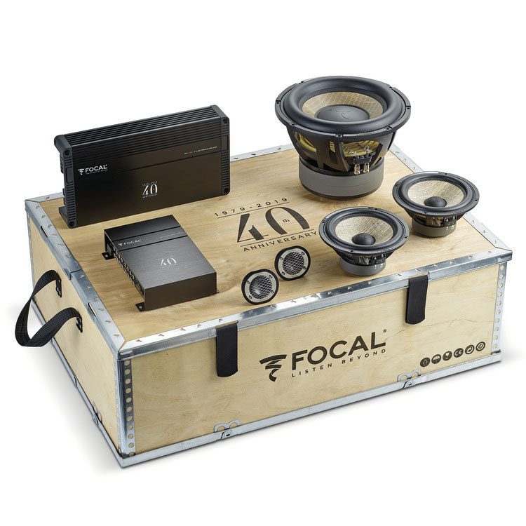 Focal 40th anniversary audio kit